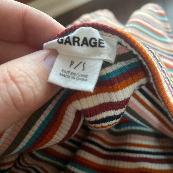 Garage Ribbed Tube Top - Picture 3 of 4